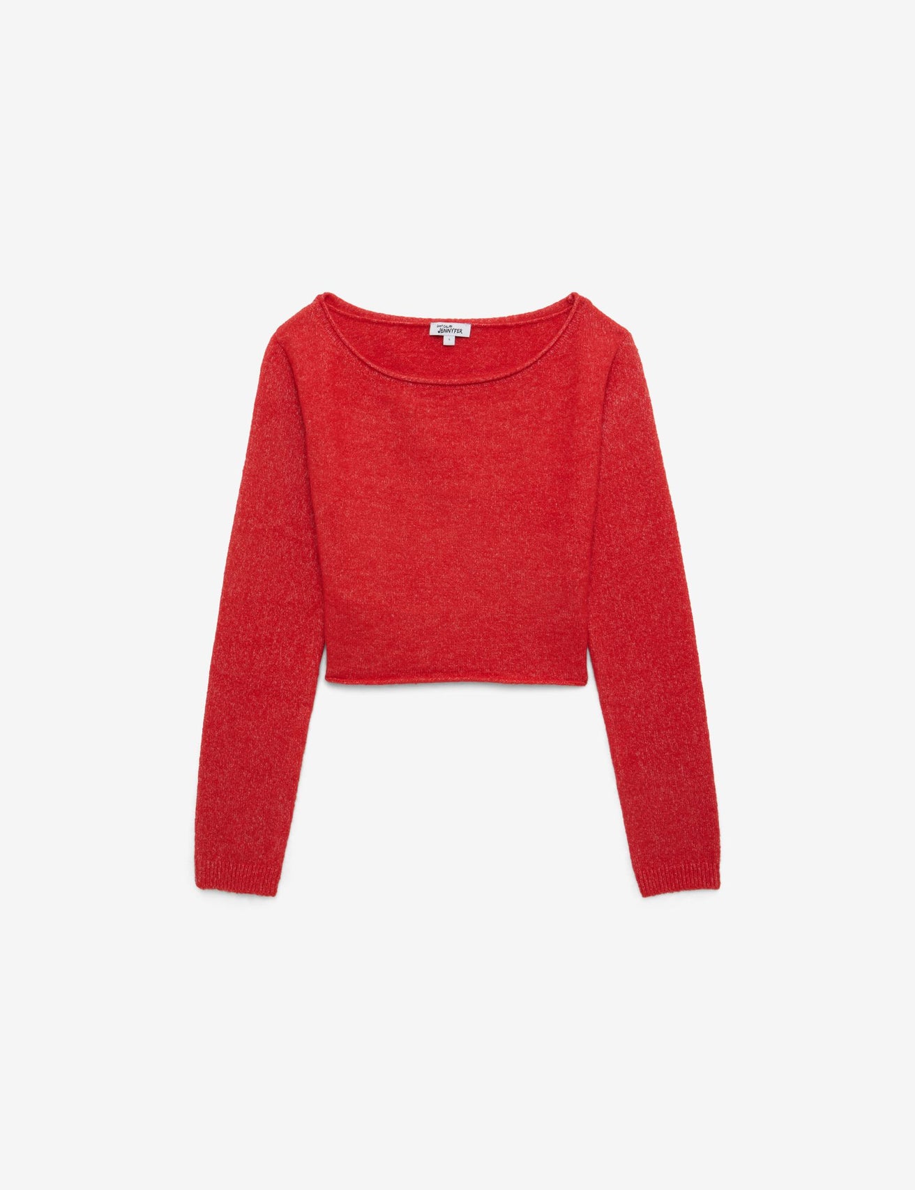 Pull rouge vif - Image 1