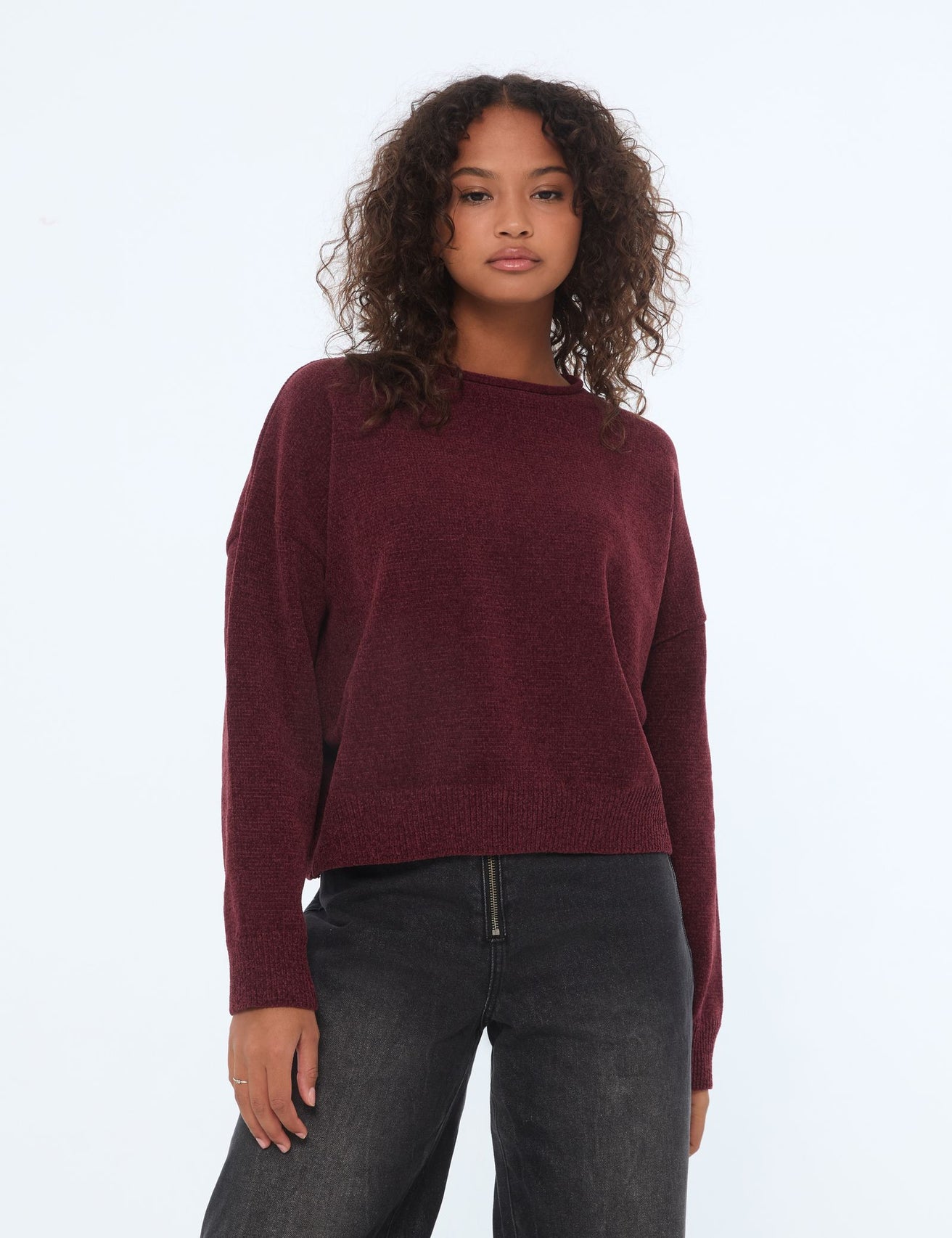 Pull doux prune - Image 1