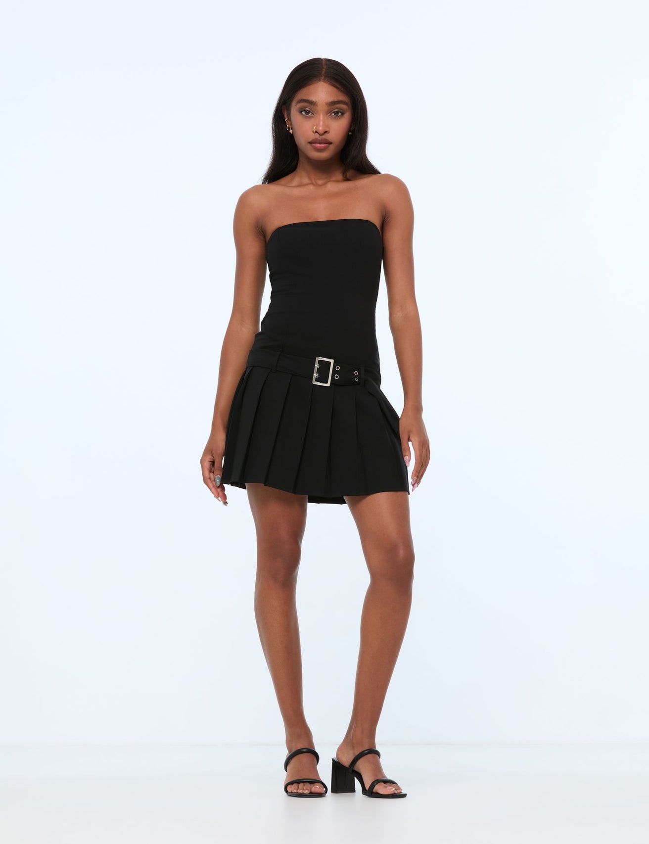 Robe bustier noire - Image 1