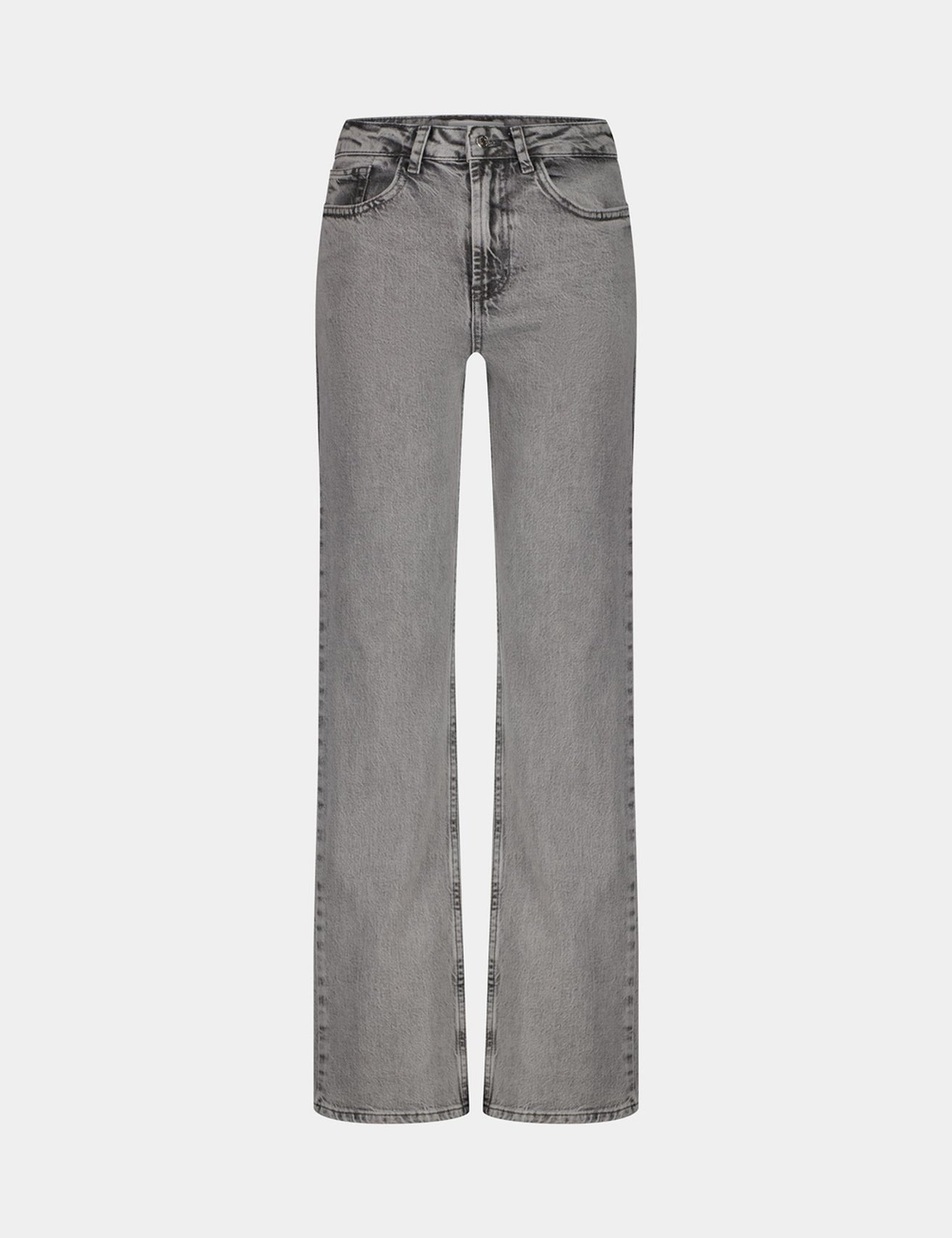 Jean Straight taille basse gris - Image 1