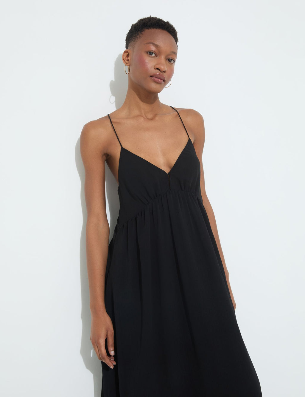 Robe longue noire