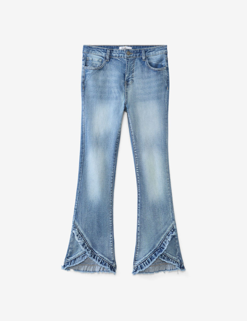 Jean flare bleu