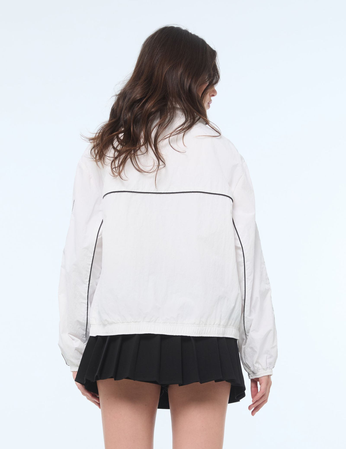 Veste coupe vent blanche