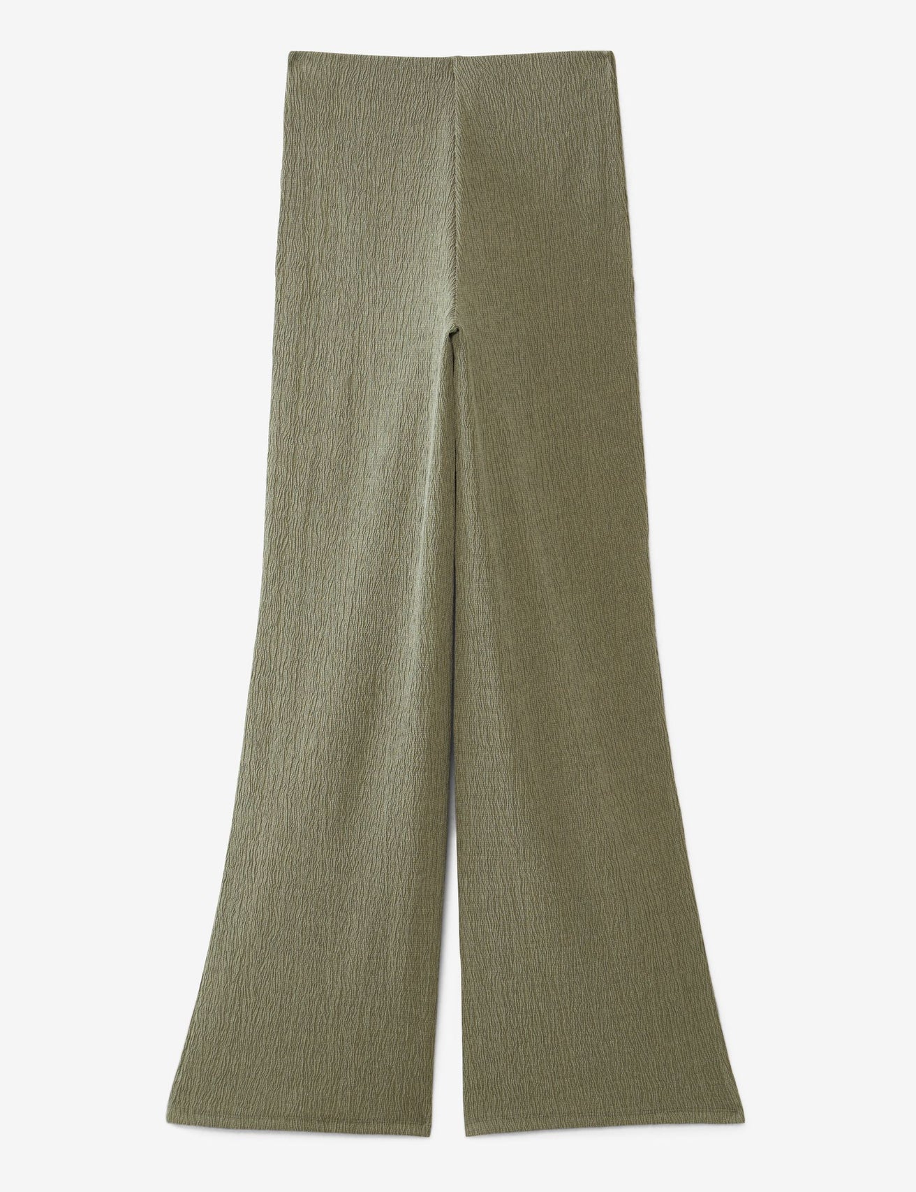 Pantalon flare kaki foncé - Image 2