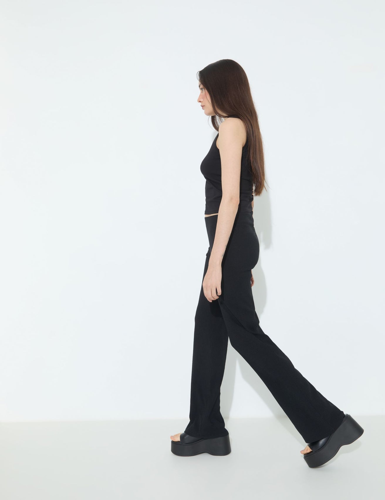 Pantalon flare noir - Image 4