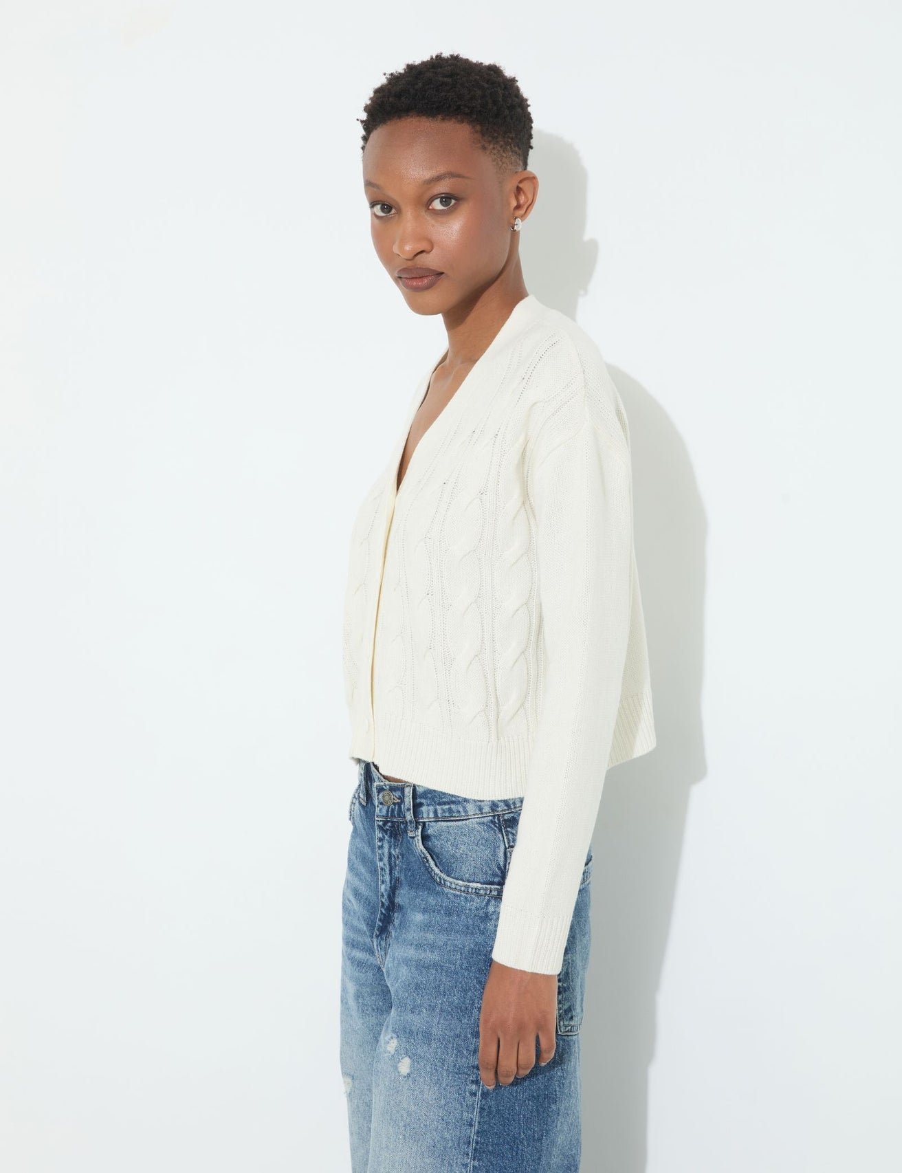 Cardigan blanc - Image 3