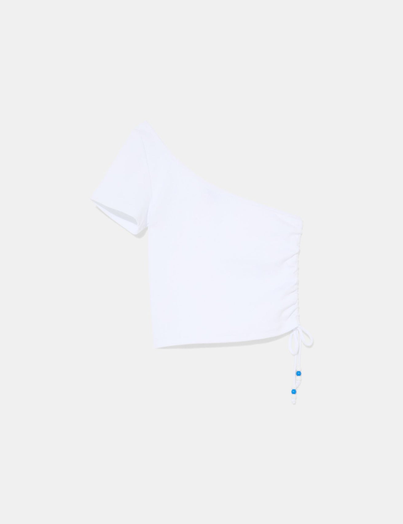 T-shirt épaule nu blanc - Image 6