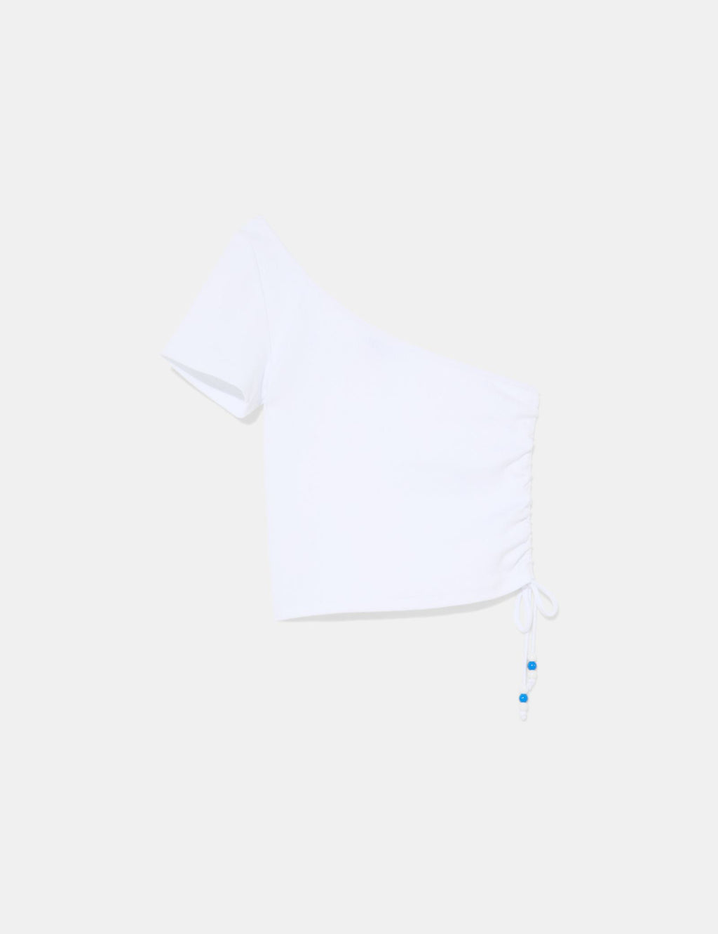 T-shirt épaule nu blanc