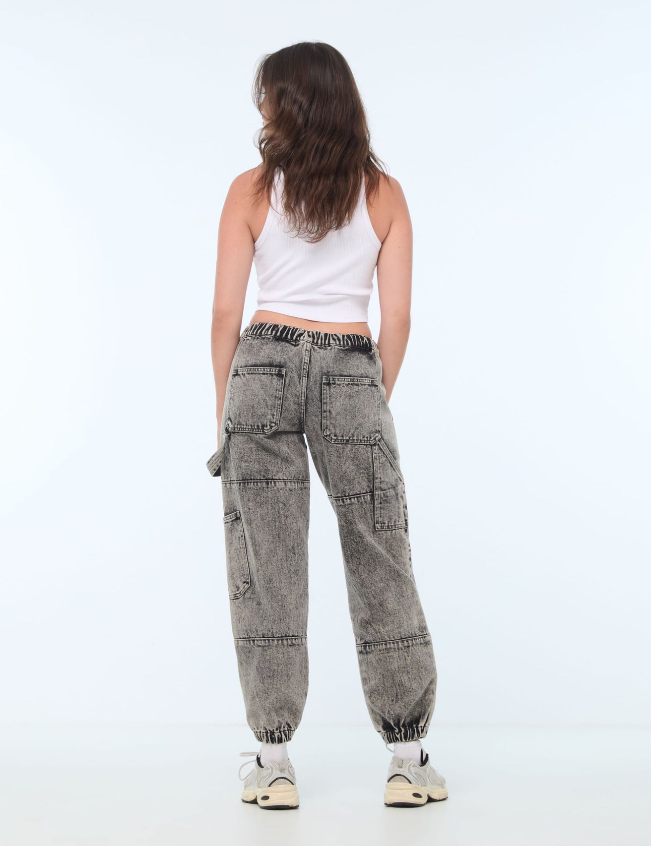 Pantalon jogger taille basse - Image 3