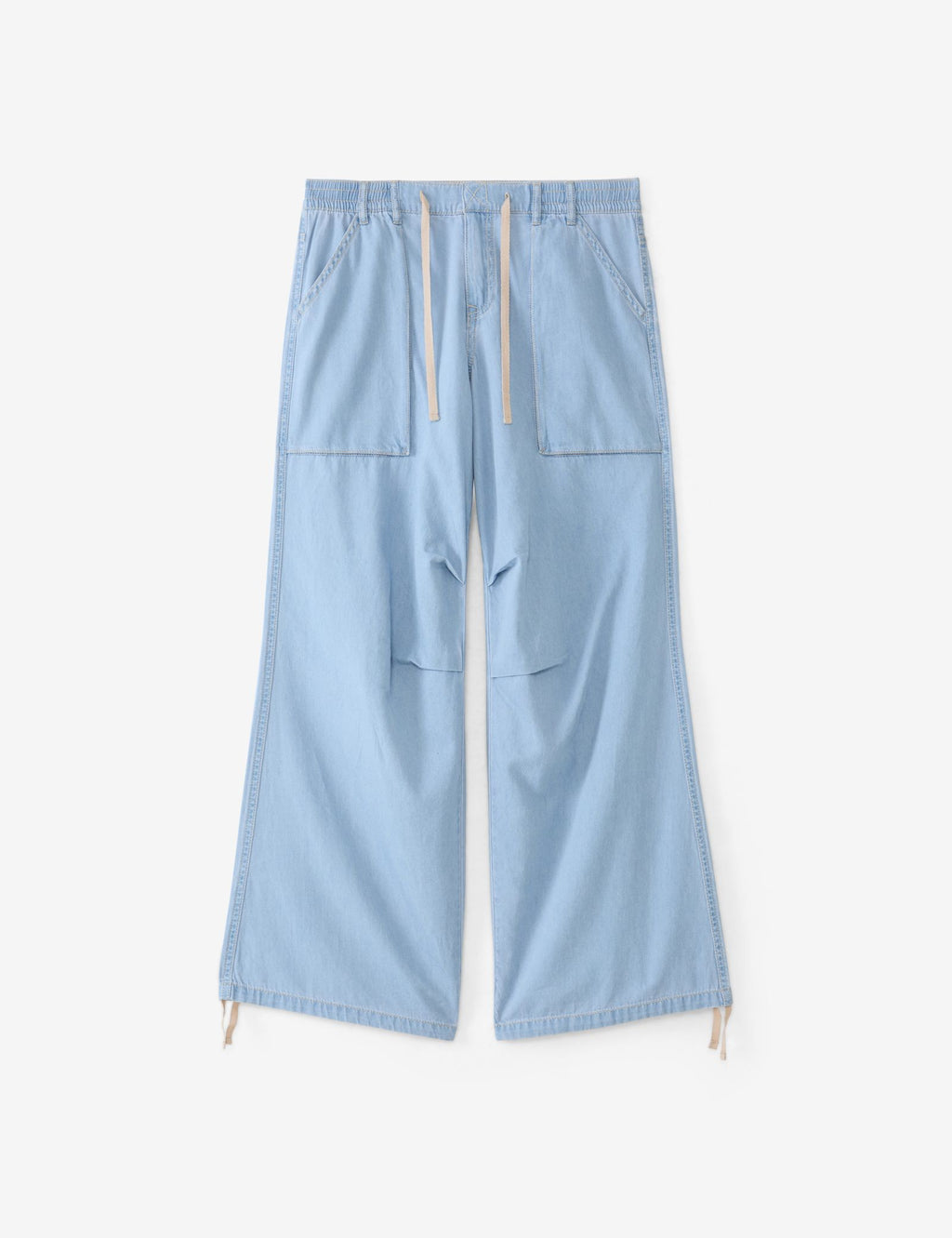 Jogger taille basse bleu ciel