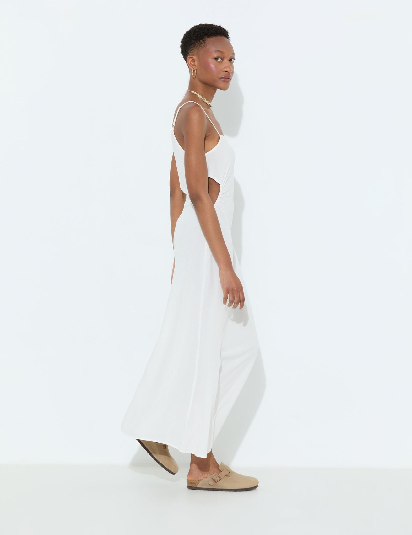 Robe longue blanche - Image 4