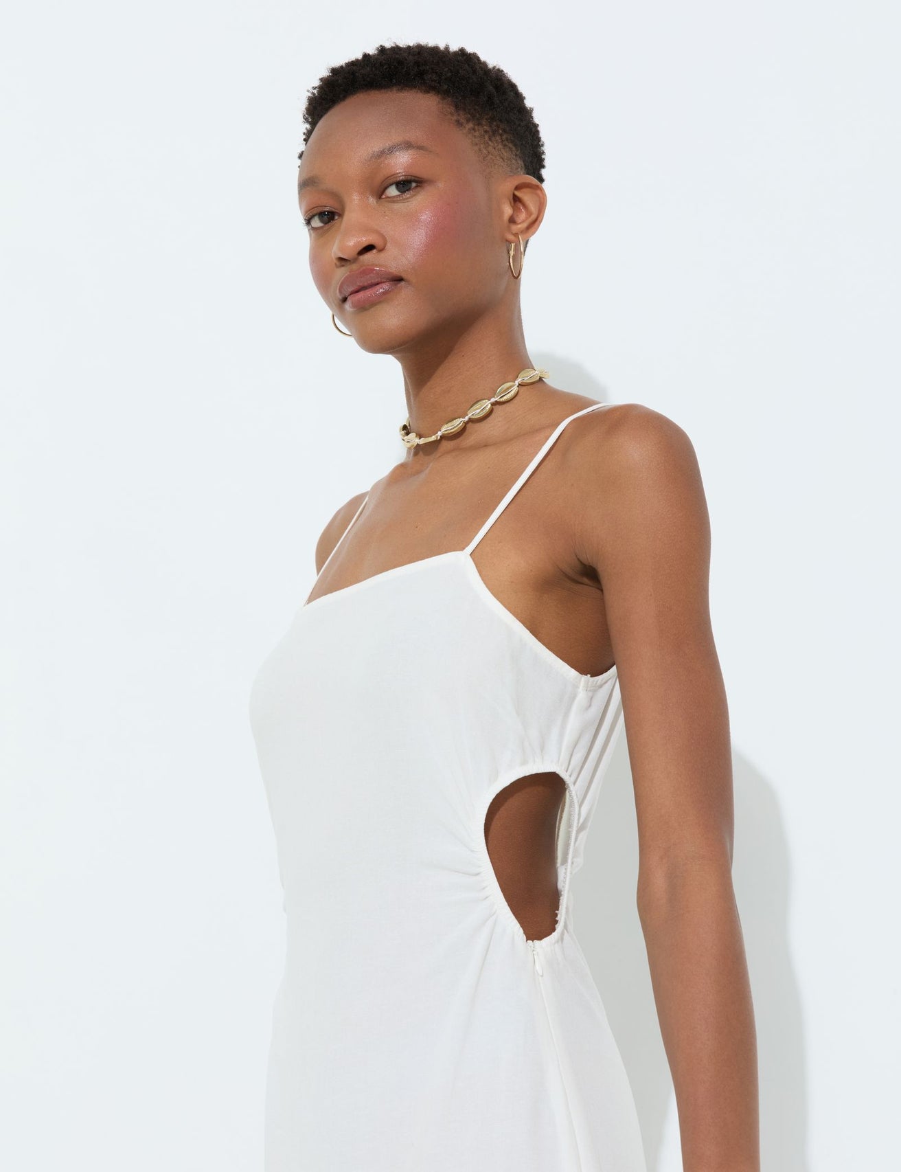 Robe longue blanche - Image 5