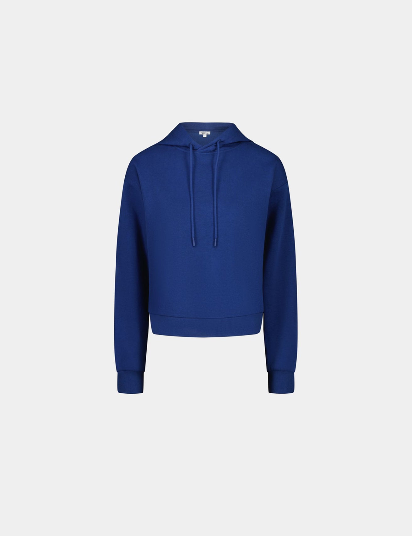 Sweatshirt court oversize bleu électrique - Image 3