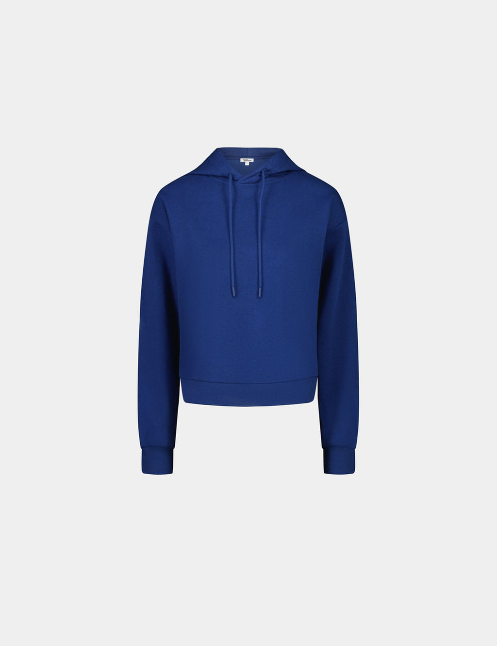 Sweatshirt court oversize bleu électrique