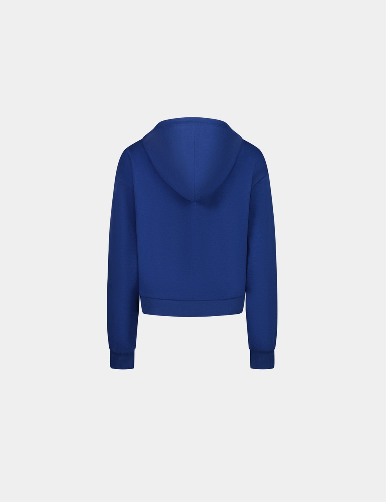 Sweatshirt court oversize bleu électrique - Image 4