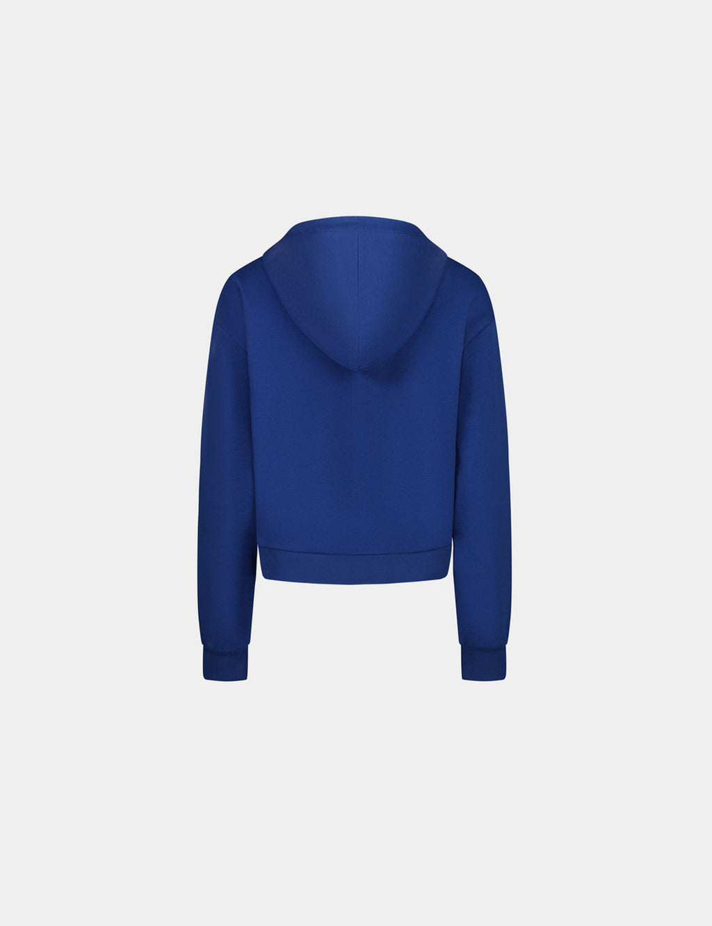 Sweatshirt court oversize bleu électrique