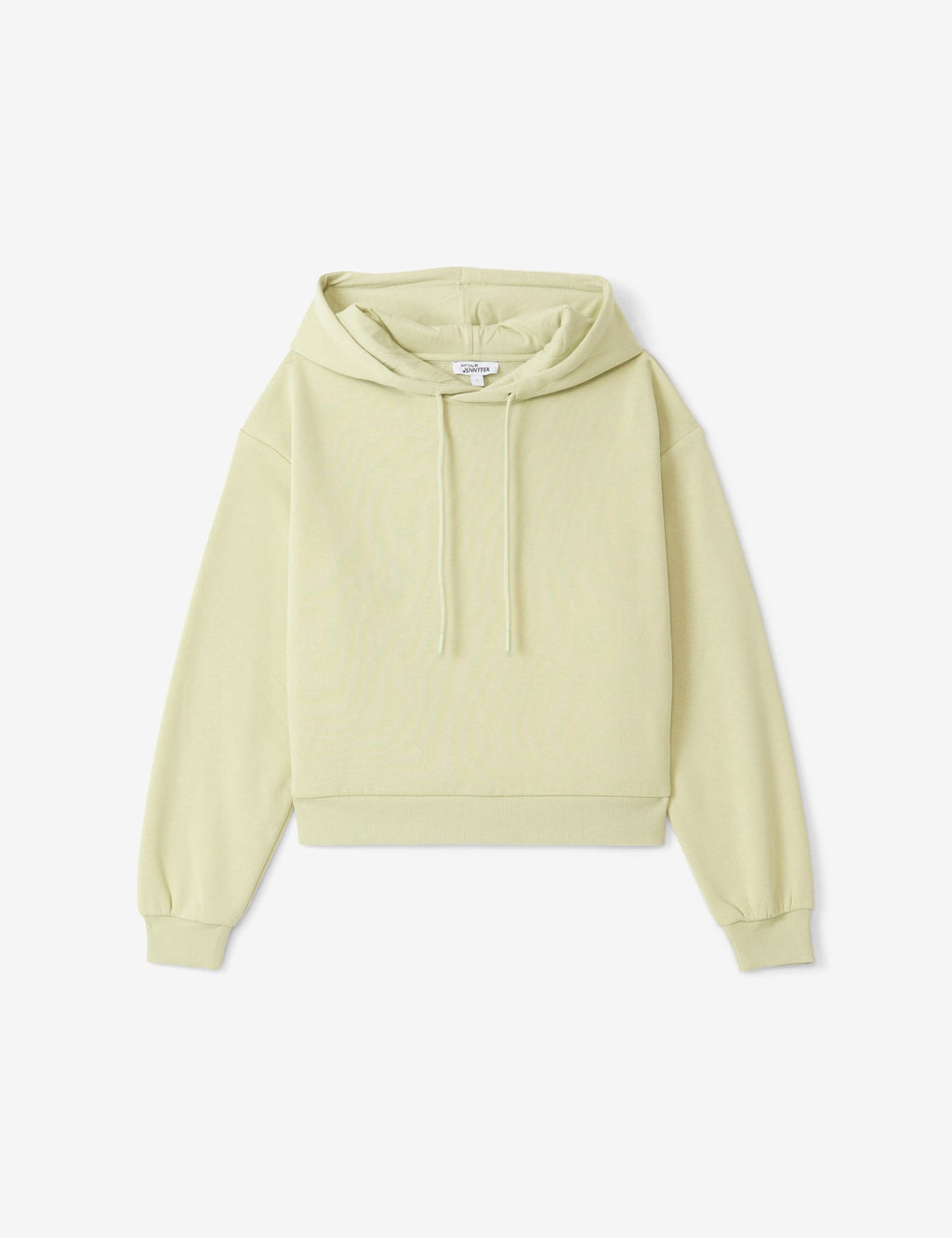 Sweatshirt court oversize vert