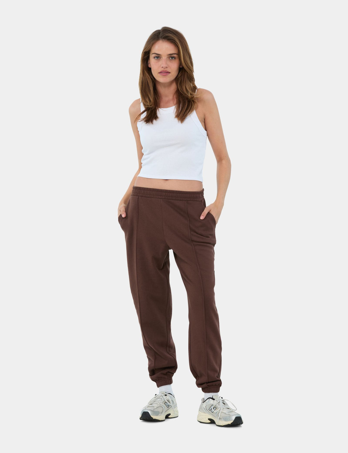 Jogging marron foncé