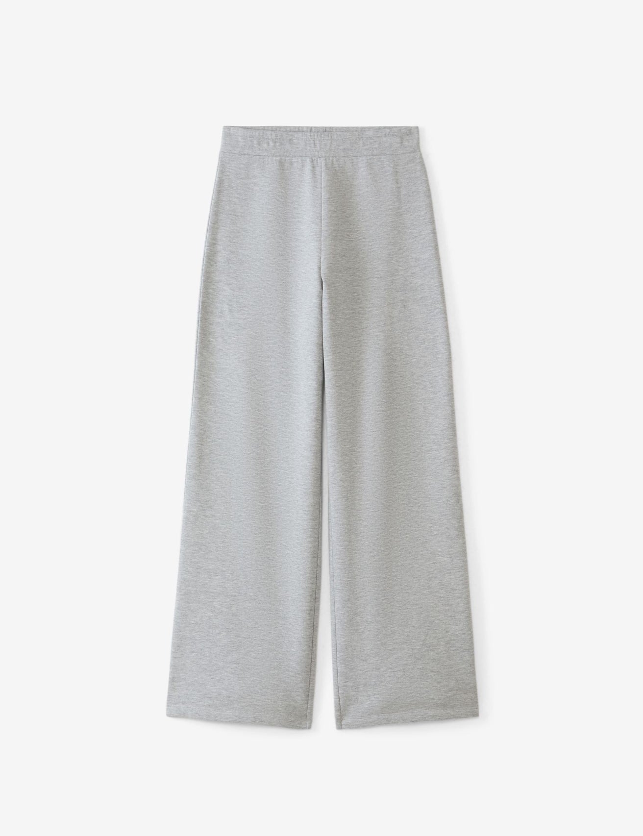 Jogging flare gris chiné - Image 4