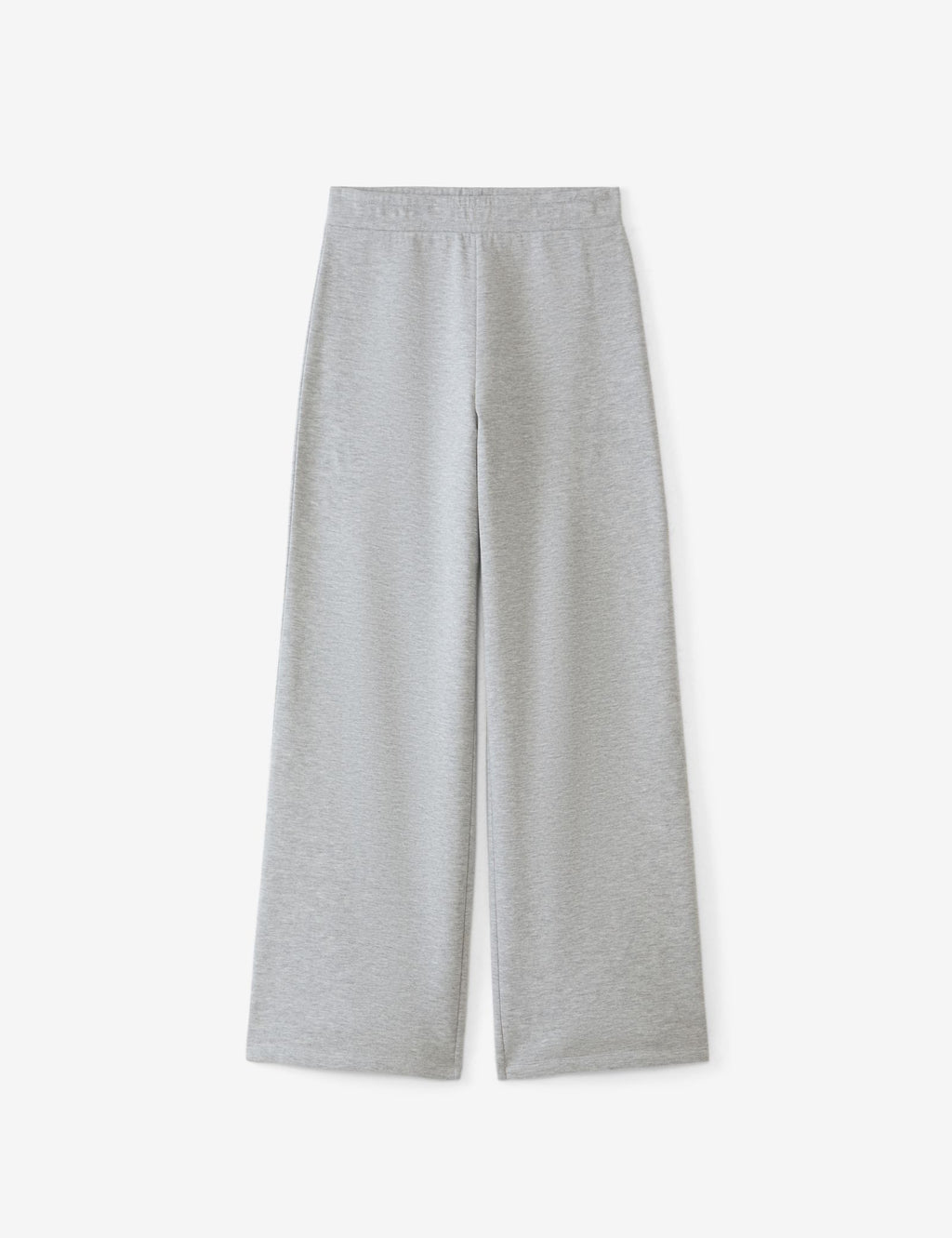 Jogging flare gris chiné