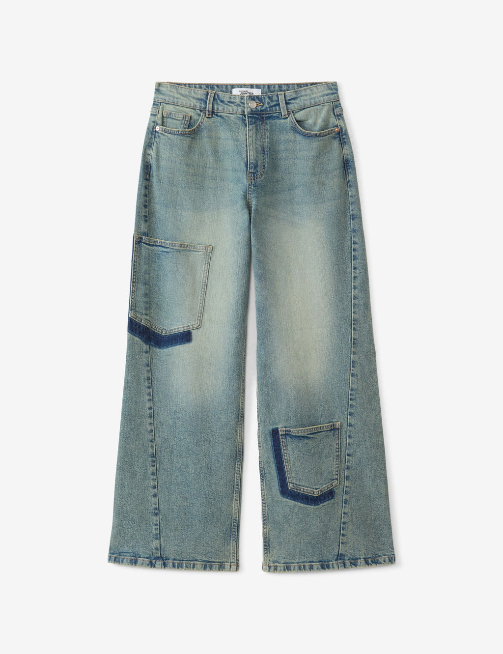 Jean baggy taille basse bleu jean