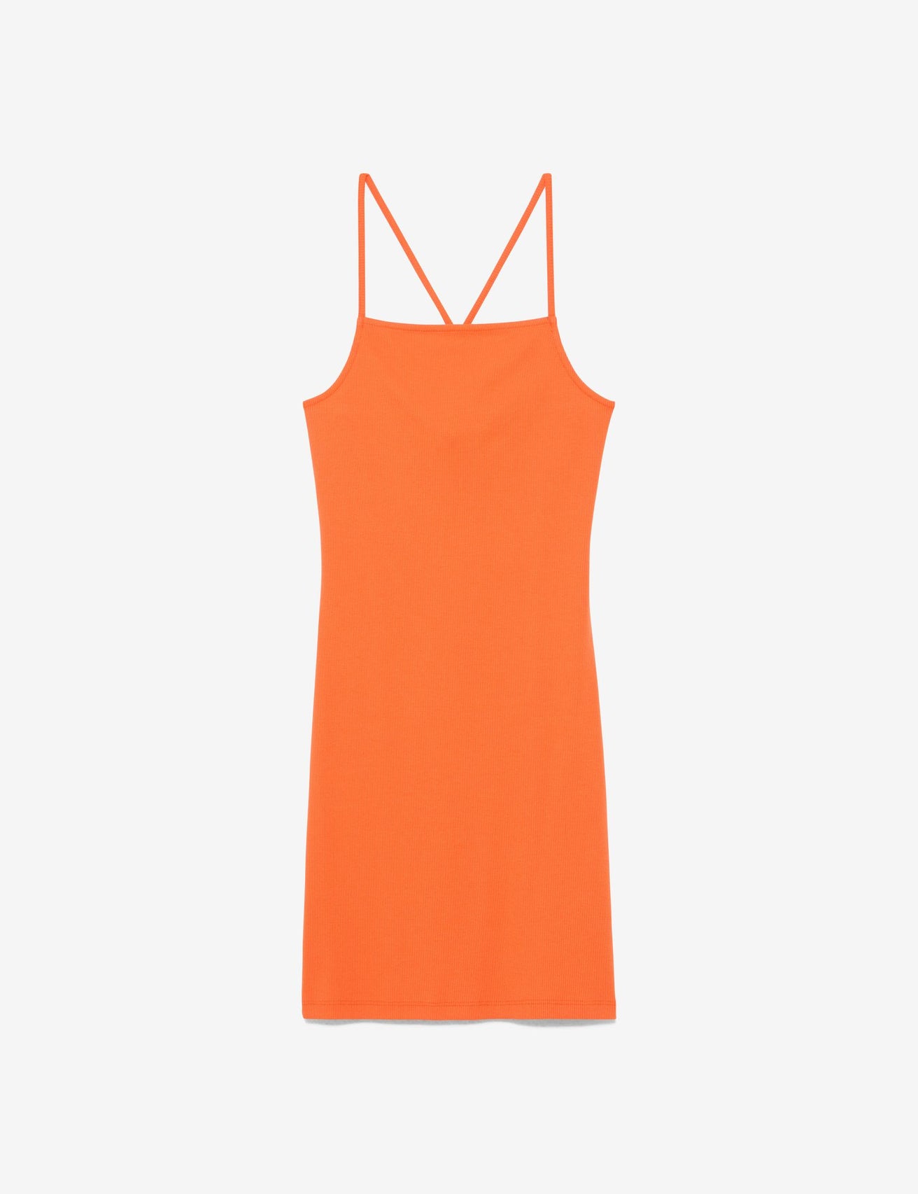 Robe courte orange - Image 1