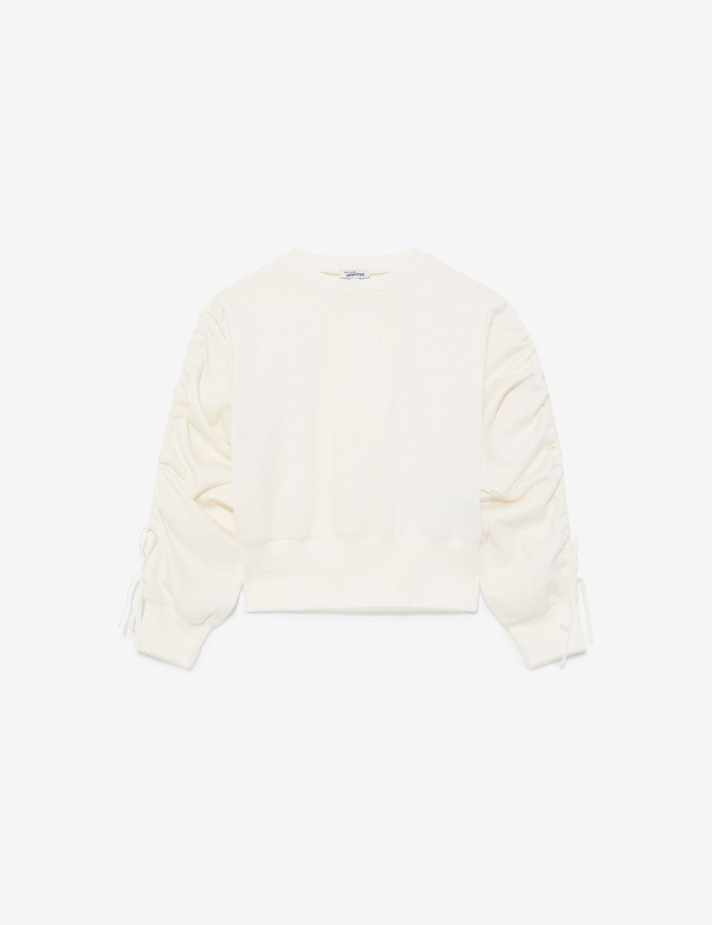 Sweatshirt blanc cassé