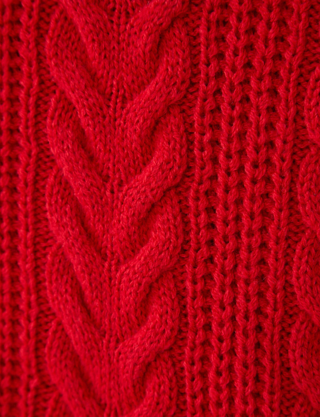 Cardigan sans manches rouge vif