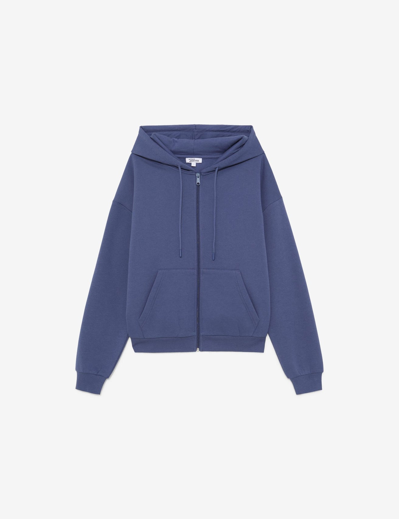 Sweat zippé bleu ardoise - Image 6