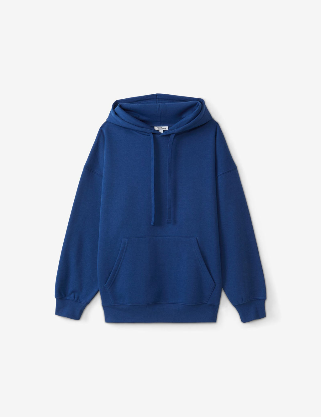 Sweat à capuche oversize bleu électrique