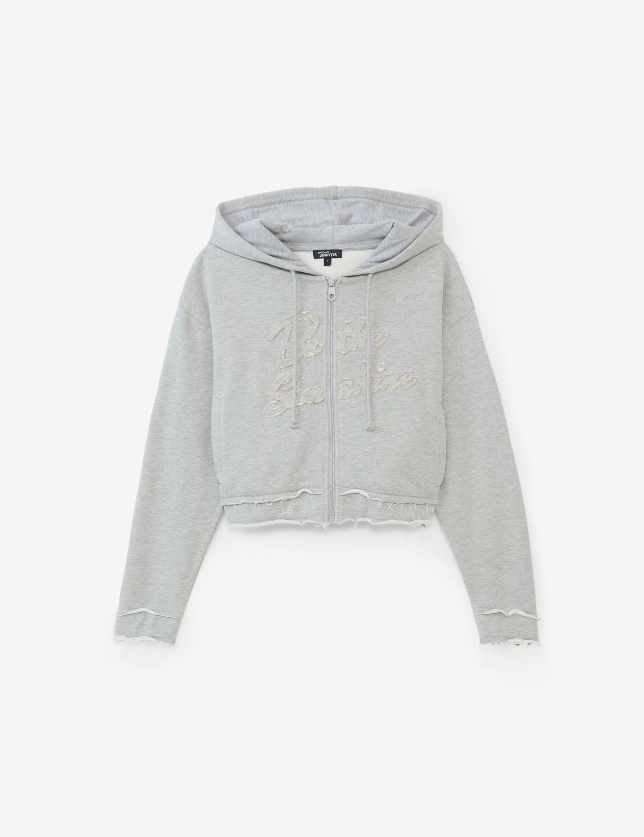 Sweatshirt oversize gris clair - Image 4