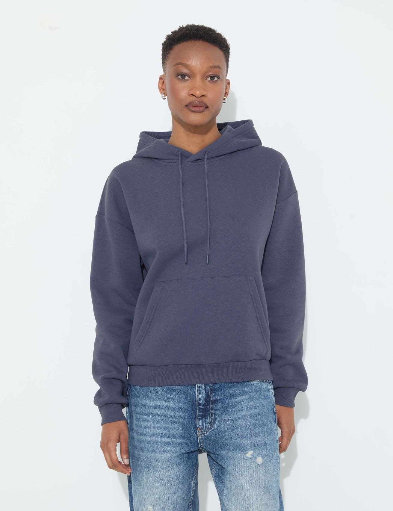 Sweatshirt bleu ardoise - Image 1