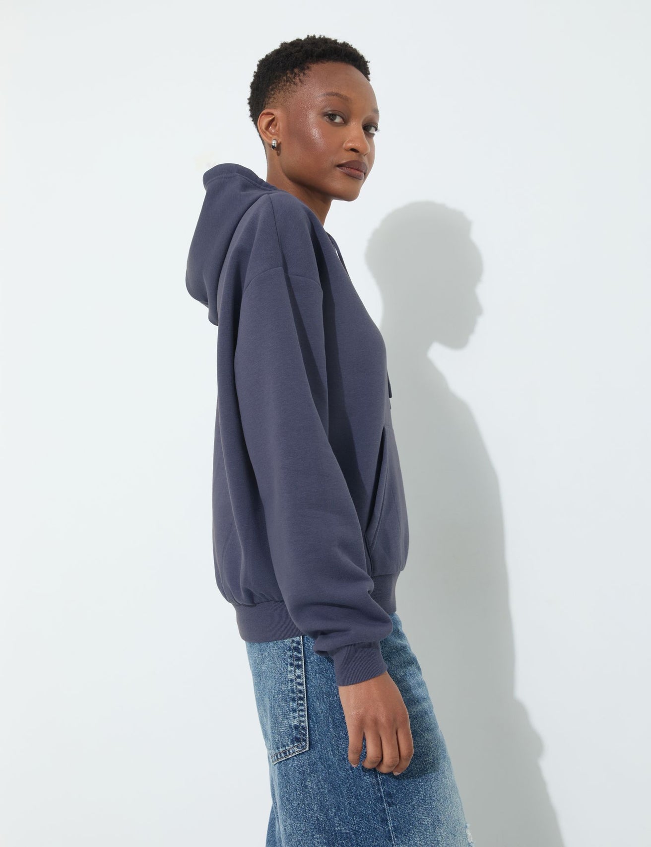 Sweatshirt bleu ardoise - Image 4