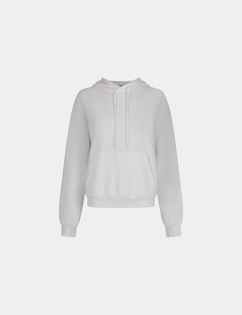 Sweatshirt à capuche blanc