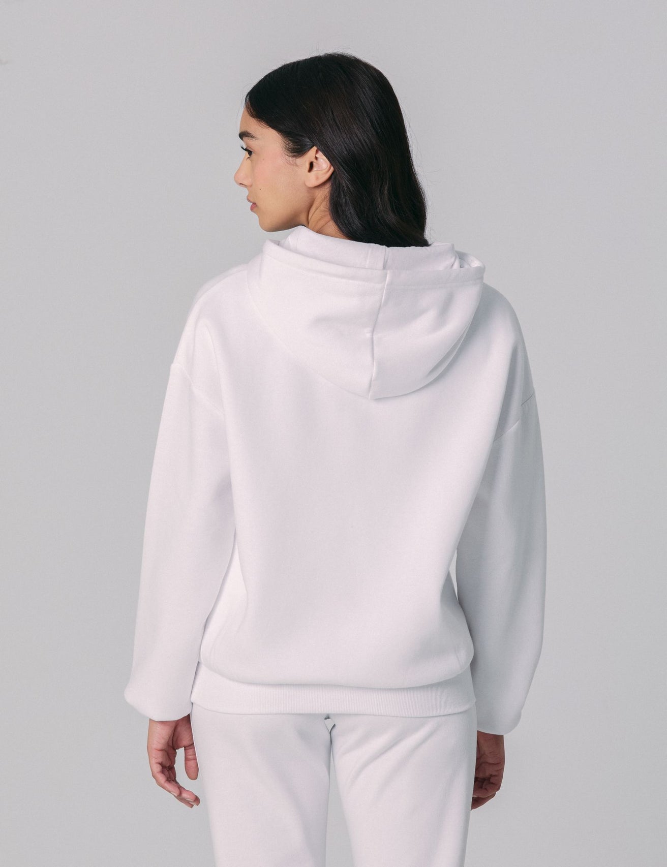 Sweatshirt à capuche blanc - Image 2