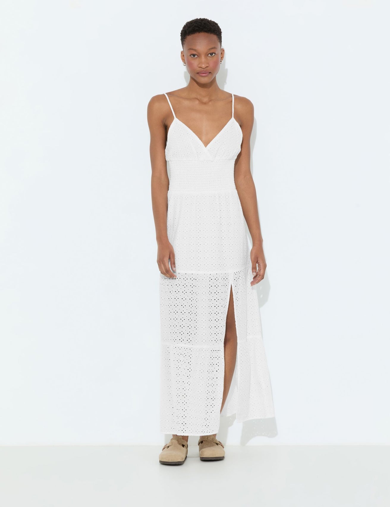 Robe longue blanche - Image 1