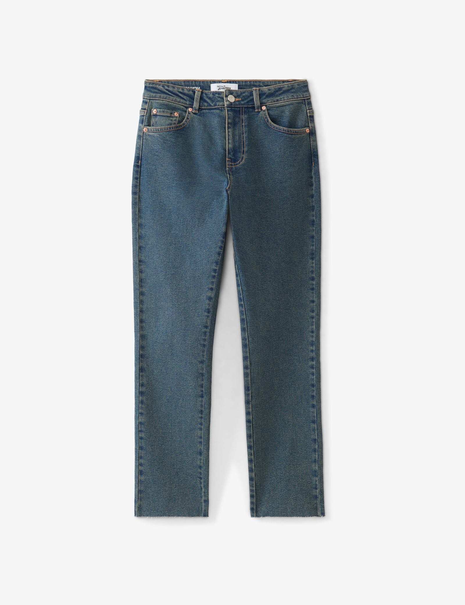 Jean slim mom bleu jean