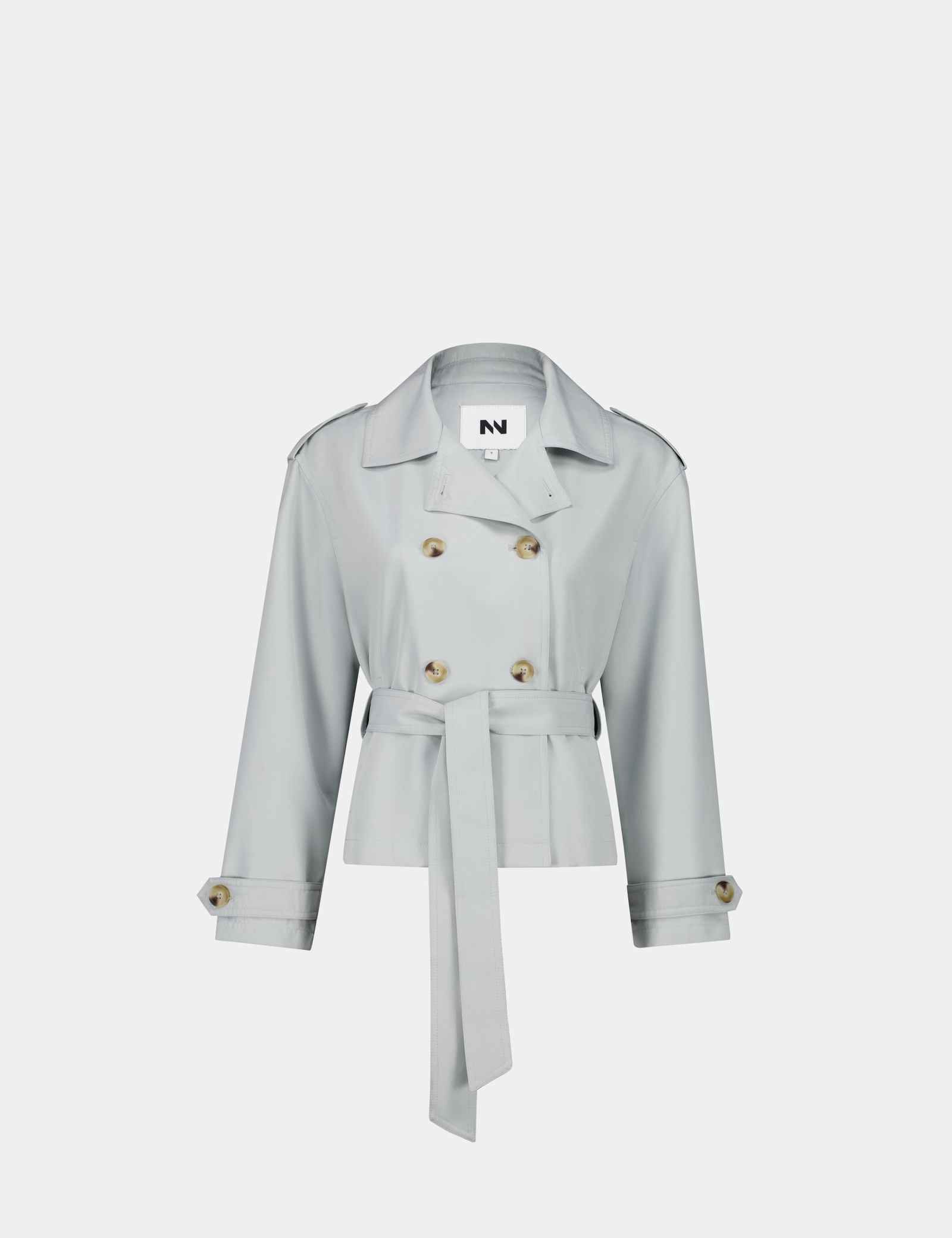 Veste trench verte clair