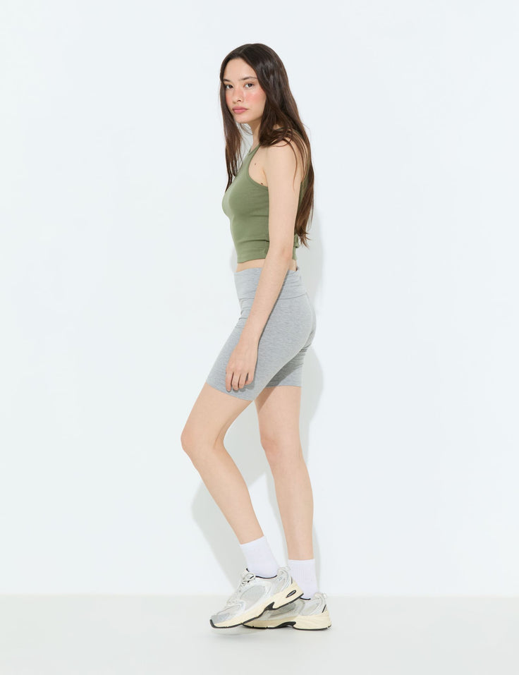 Short cycliste gris