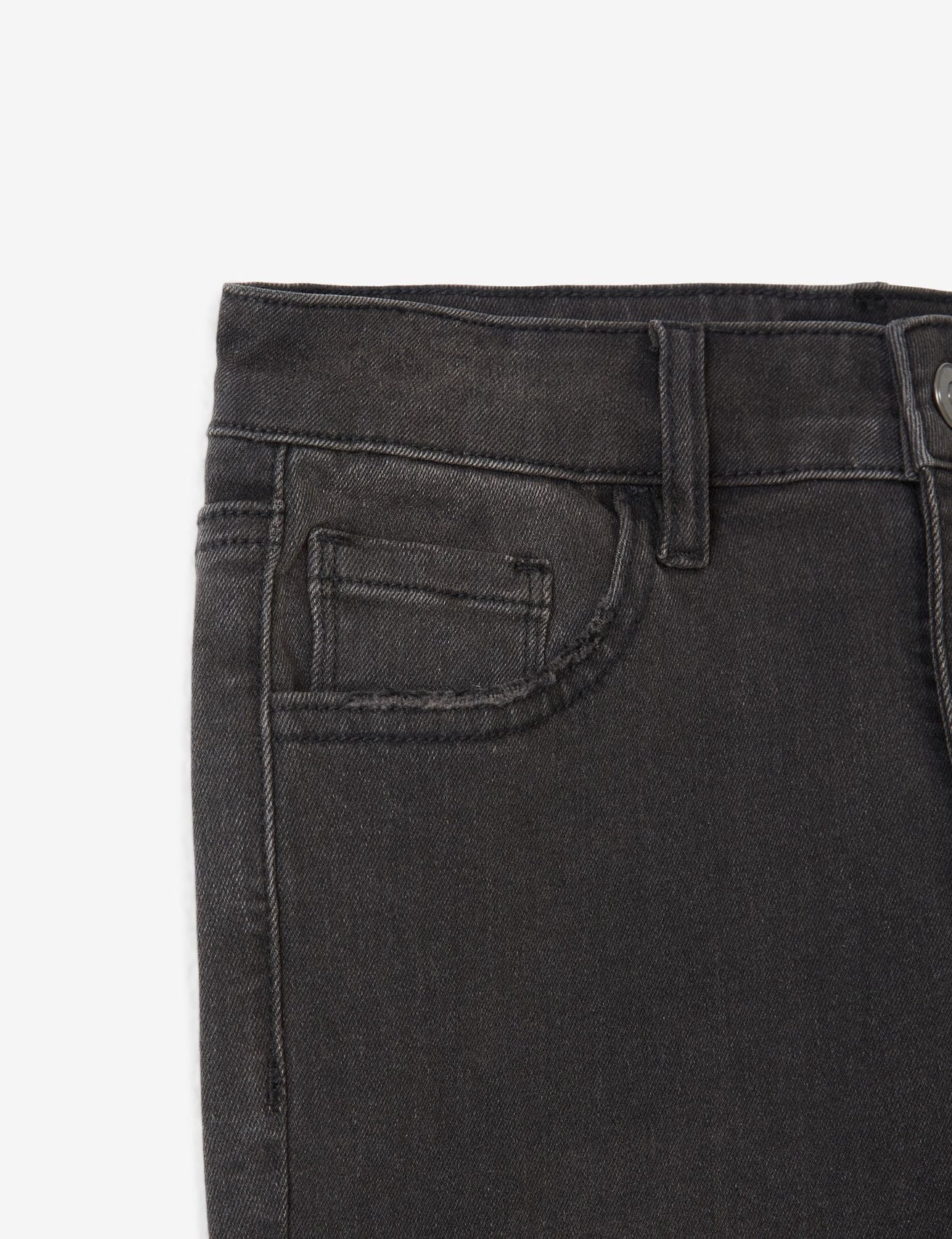 Jean skinny medium waist noir - Image 3