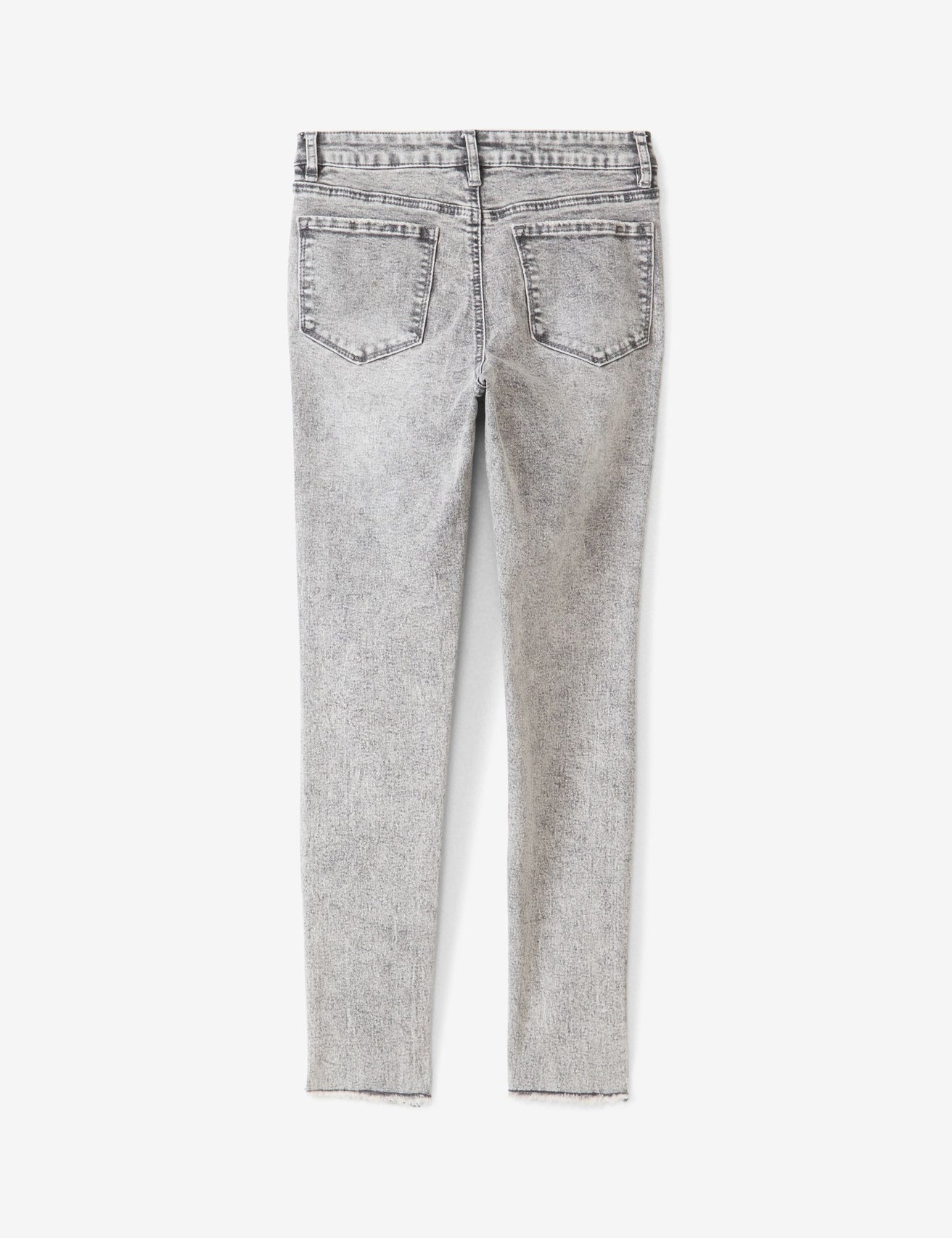 Jean skinny taille medium gris - Image 2