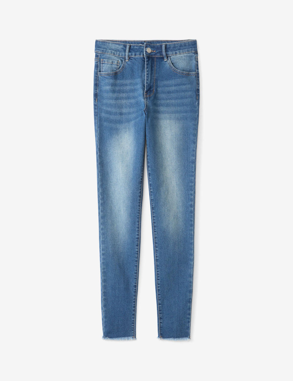 Jean skinny medium waist bleu