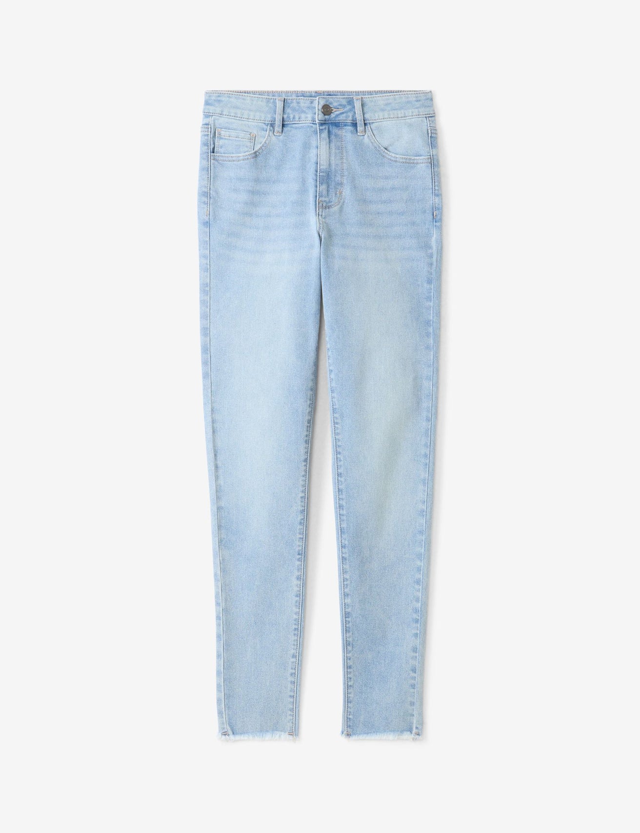 Jean skinny medium waist bleu jean - Image 1