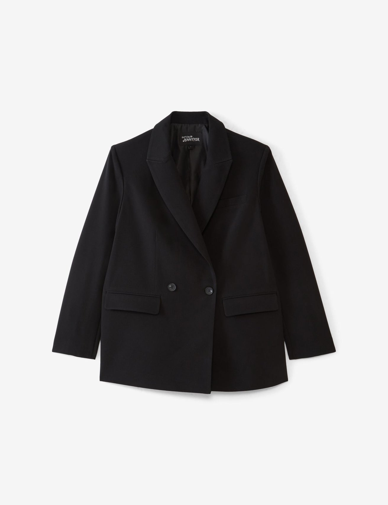 Veste blazer oversize noire - Image 1