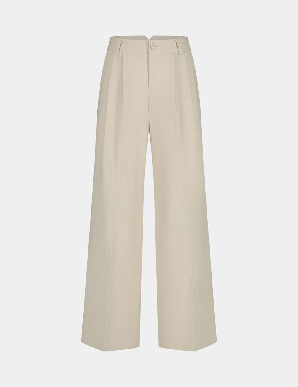 Pantalon de tailleur crème