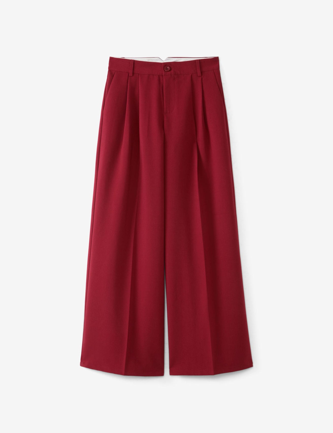 Pantalon de tailleur bordeaux - Image 4