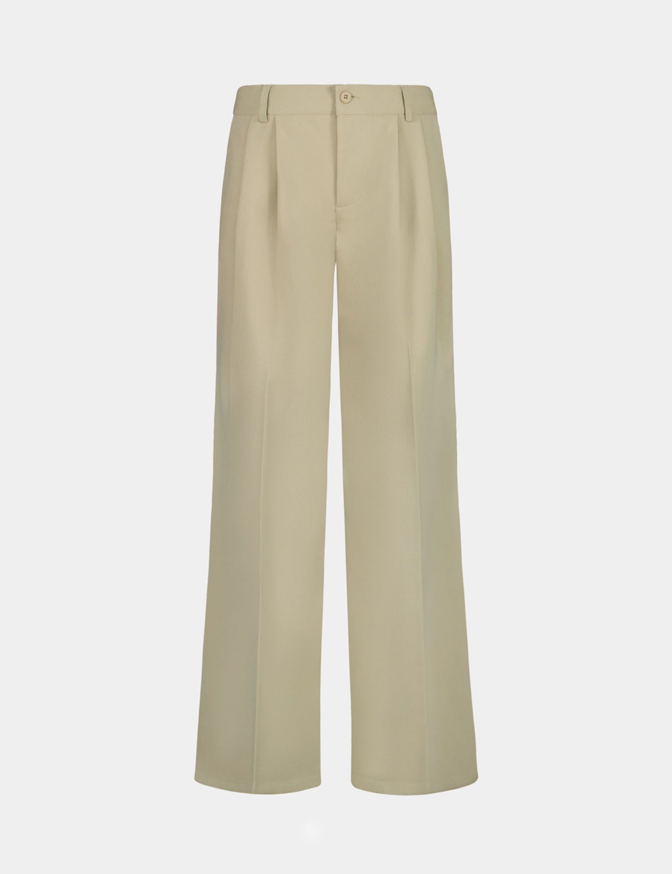 Pantalon de tailleur beige kaki - Image 4