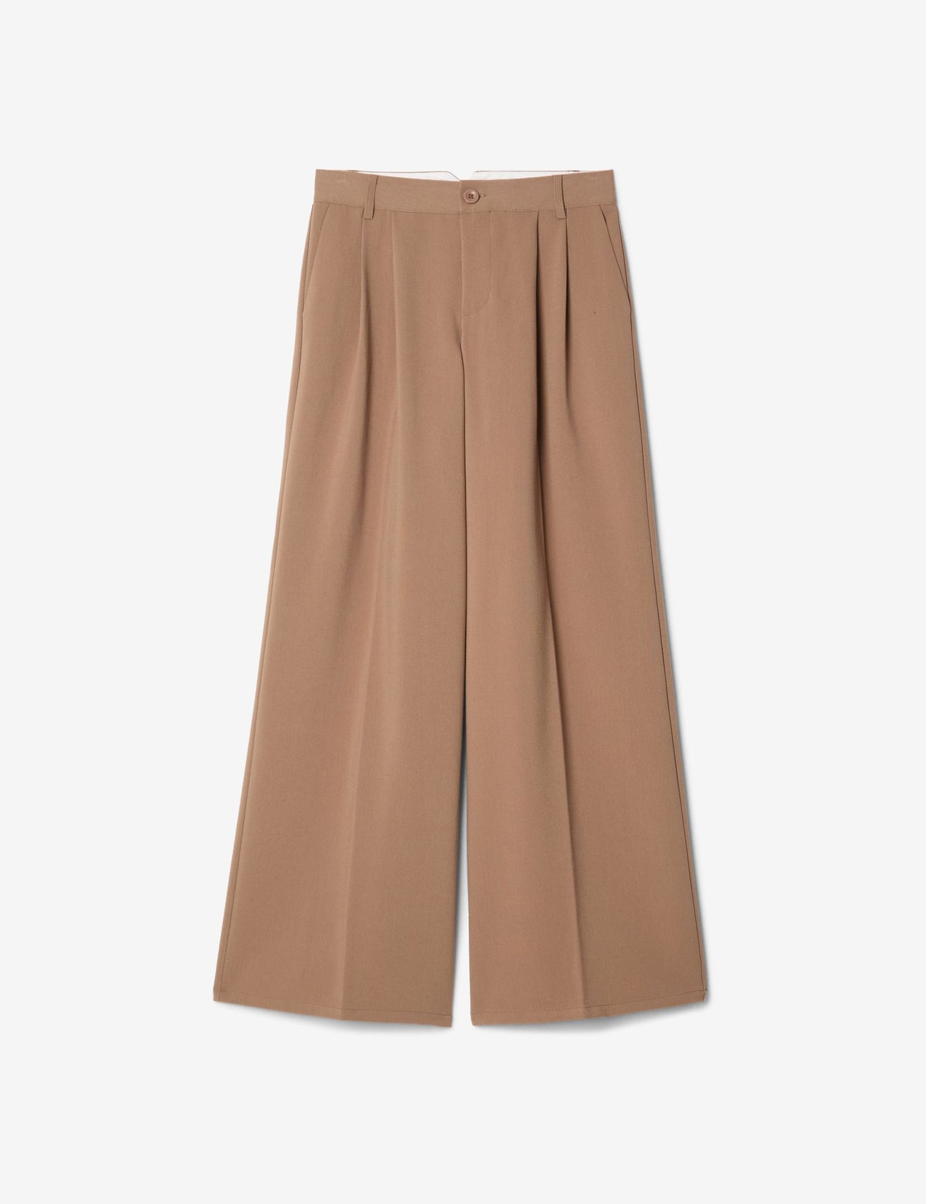 Pantalon de tailleur marron clair - Image 4