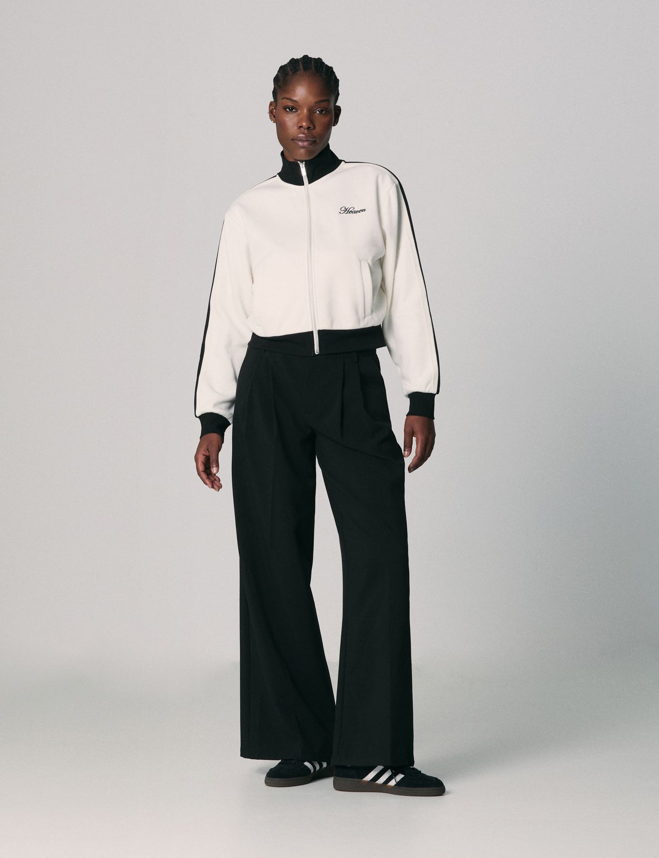 Pantalon de tailleur noir - Image 1