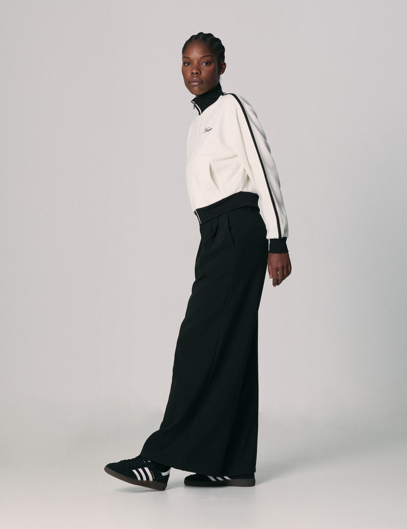 Pantalon de tailleur noir - Image 3